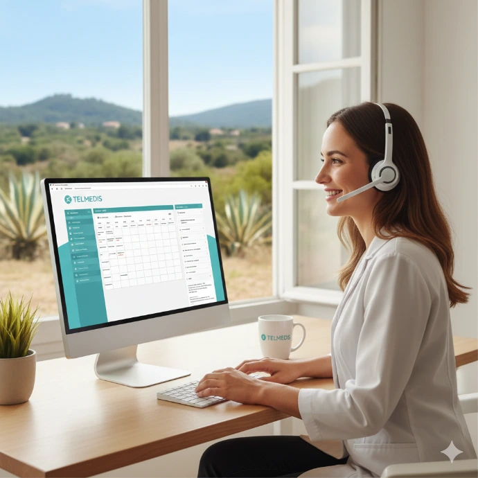 Secrétaire médicale à distance